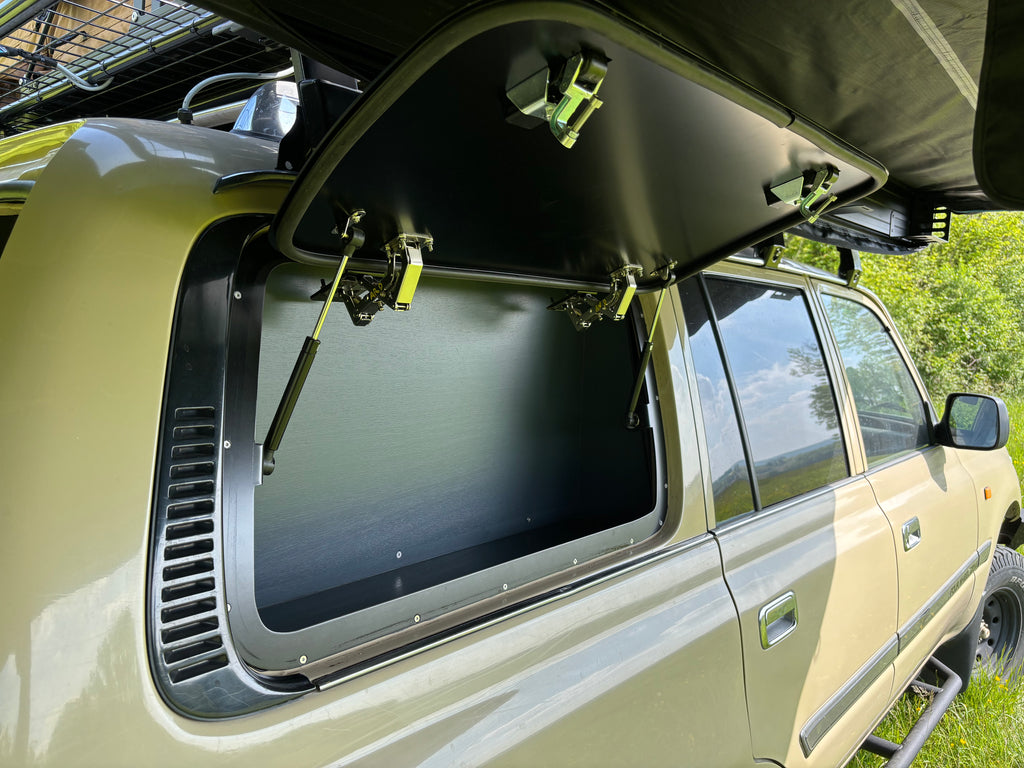 gullwing windows TOYOTA HDJ80